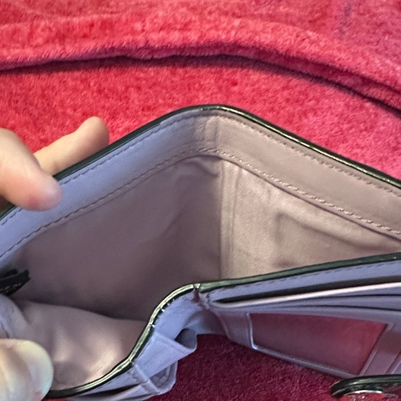 Coach Black and White Patterned Wallet - Picture 4 of 5